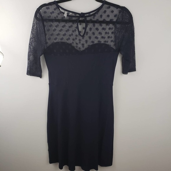 VICTORIA'S Secret Swiss Dot Illusion Jersey Dress - Picture 3 of 10